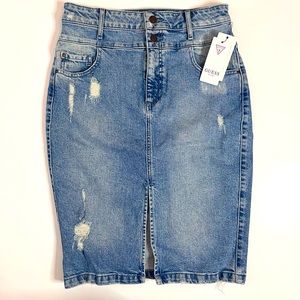 Guess denim skirt